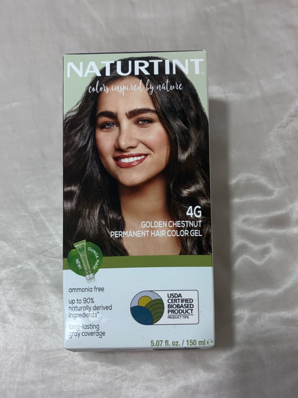 New 4G Golden Chestnut Permanent Hair Color Gel